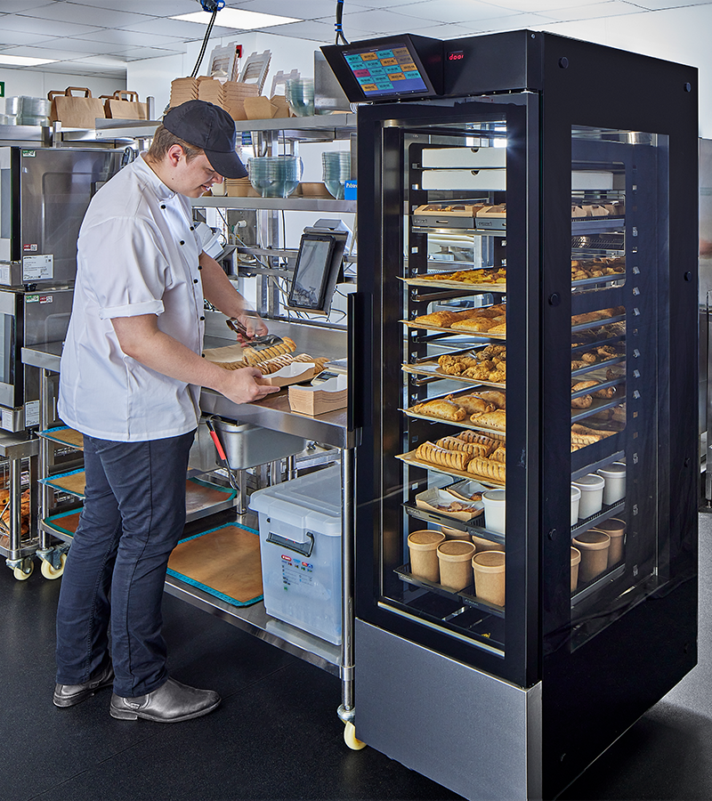 Flexeserve Hub in back-of-house