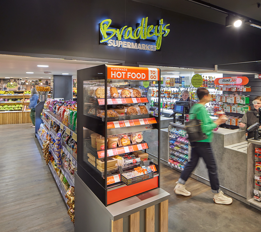 Flexeserve Zone in a c-store