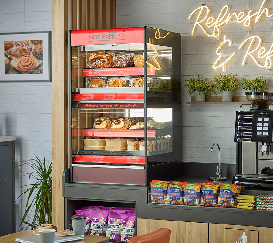 Flexeserve's countertop units are perfect for cafes, c-stores and more